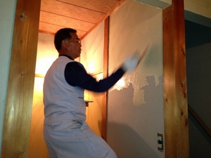 玄関廻りリフォーム現場！