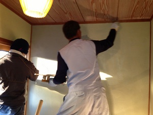 玄関廻りリフォーム現場！