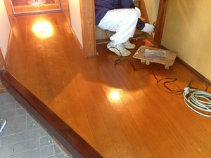 玄関廻りリフォーム現場！