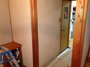 玄関廻りリフォーム現場完了！