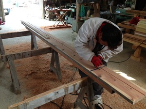 突然の戦友(協力業者)からのお願い。