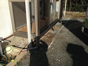 犬走りコンクリート工事！