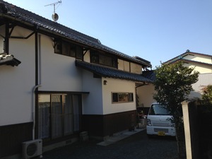 築100年の隅棟瓦の修理工事！