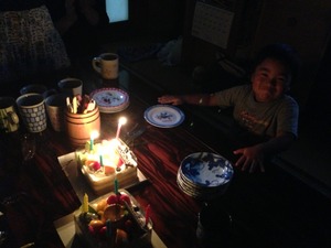 長男坊の誕生日！