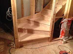 階段掛け工事完了！