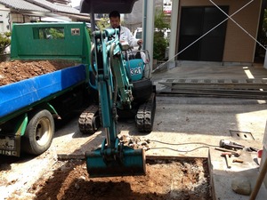 駐車場増設工事！