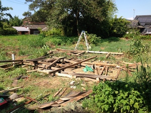 築100年超えの御宅の倉庫を解体して倉庫新築工事！