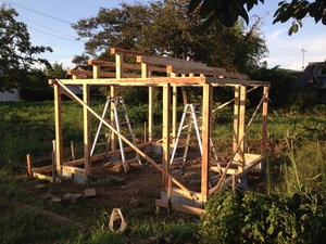 築100年超えの御宅の倉庫を解体して倉庫新築工事！