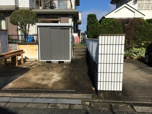 介護保険を使ったスロープ設置工事！