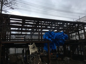 建築専門学校時代の友人の熊本地震復興工事！