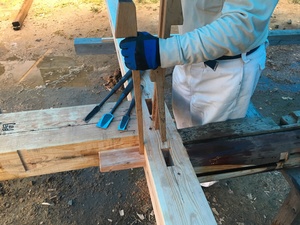 建築専門学校時代の友人の熊本地震復興工事！