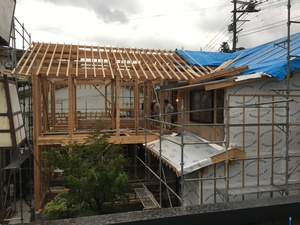 建築専門学校時代の友人の熊本地震復興古民家再生工事！