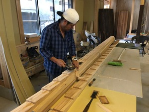 建築専門学校時代の友人の熊本地震復興古民家再生工事！