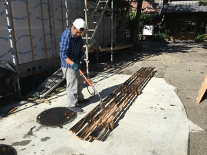 建築専門学校時代の友人の熊本地震復興古民家再生工事！