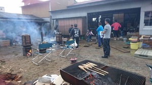 久しぶりの白木建設餅つき！