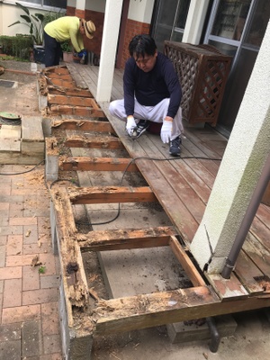 約40年前に改修工事したお宅の外装修繕工事