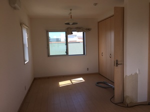 2階の広間を間仕切壁を造って子供部屋が2つ現れたリフォーム工事【福津市  I様邸】