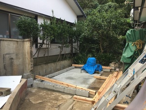 古くなった倉庫解体後 倉庫新築工事！【宗像市  M様邸】