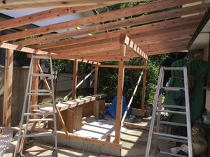 古くなった倉庫解体後 倉庫新築工事！【宗像市  M様邸】