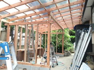 古くなった倉庫解体後 倉庫新築工事！【宗像市  M様邸】