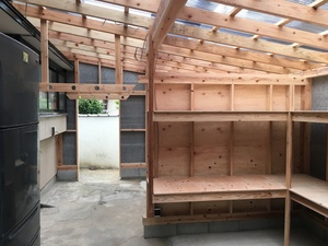 古くなった倉庫解体後 倉庫新築工事！【宗像市  M様邸】