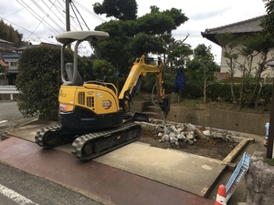 【古賀市  M様邸】使わなくなった店舗の解体工事  （宗像市  白木建設）