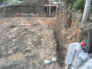 【古賀市  M様邸】使わなくなった店舗の解体後、駐車場建設工事（宗像市  白木建設）