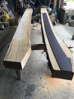 【遠賀郡  Y様邸】築45年の入母屋造りの屋根改修再生工事  （隅木墨付 刻み編）（宗像市  白木建設）