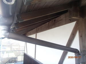 【遠賀郡  Y様邸】築45年の入母屋造りの屋根改修再生工事  （入母屋瓦噴き完了編）（宗像市  白木建設）