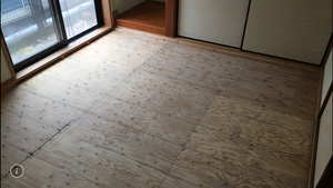 【宗像市  F様邸】畳の床を高さ調整してフローリングに張替え工事  宗像市  白木建設