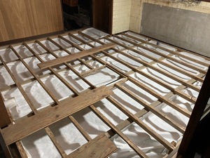 【宗像市　K様邸】築150年以上の古民家の床板張り替え工事  宗像市　白木建設