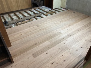 【宗像市　K様邸】築150年以上の古民家の床板張り替え工事  宗像市　白木建設