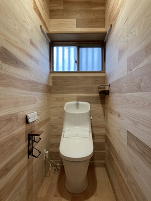【福岡市　東区　O様邸】トイレ改修工事　宗像市　白木建設