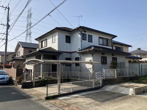 【遠賀郡　Ｏ様邸】外壁塗装改修工事　【宗像市　白木建設】