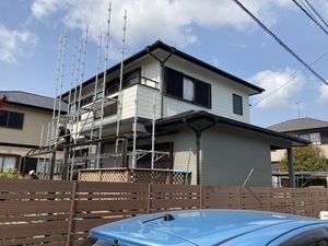 【遠賀郡　Ｏ様邸】外壁塗装改修工事  【宗像市　白木建設】