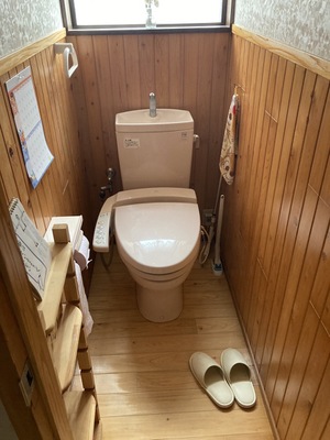 【福岡市 M様邸】1階と2階の洋便器取替工事【宗像市 白木建設】