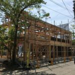 【熊本県 阿蘇市 古民家レストラン 阿蘇 はなびし】建築専門学校時代の友人の熊本地震復興古民家再生工事!(建て方 、上棟編) (宗像市 白木建設) 【熊本県 阿蘇市 古民家レストラン 阿蘇 はなびし】建築専門学校時代の友人の熊本地震復興古民家再生工事!(建て方 、上棟編) (宗像市 白木建設)